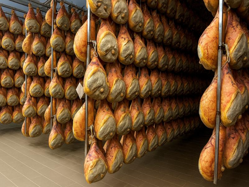 Parma Cheese ham factory tour